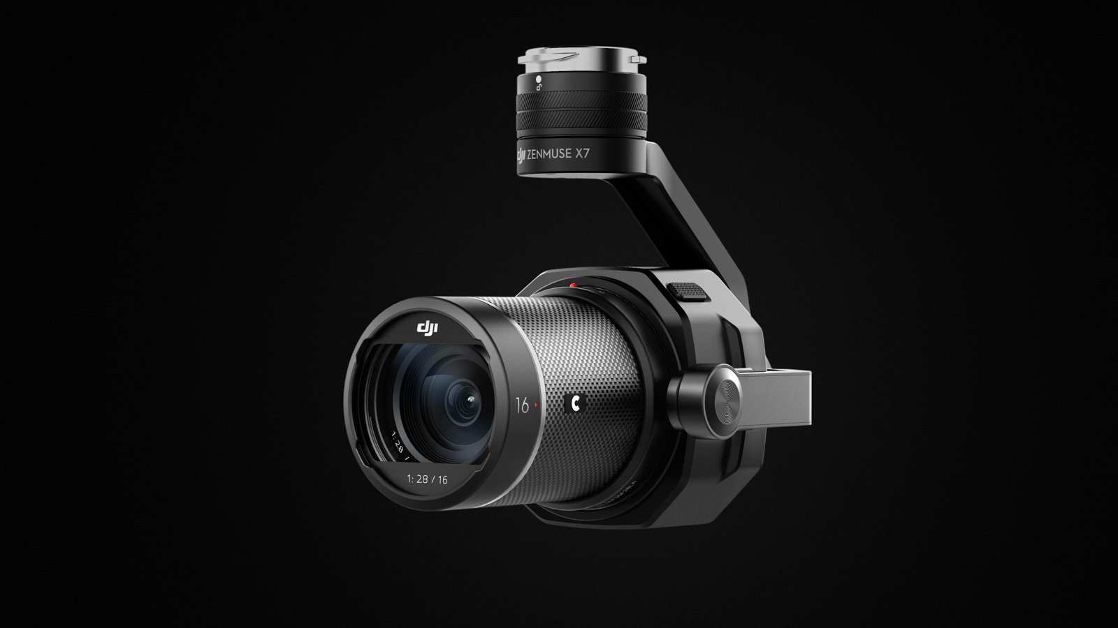 DJI X7 kamera med 16mm